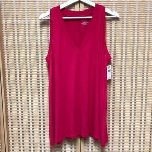 NWT Hot Pink Lane Bryant tank